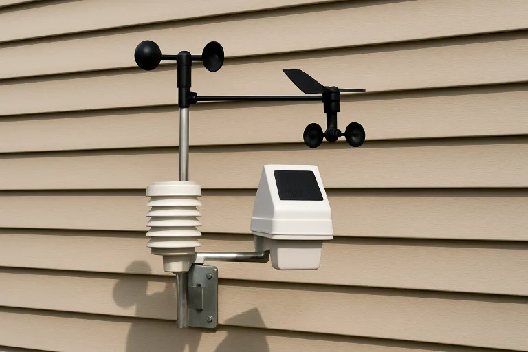 Weather station data.